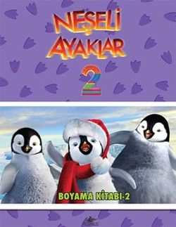 Neşeli Ayaklar 2 - Boyama Kitabı 2 Bahar Düzen Türkçe çocuk kitabı kapağı