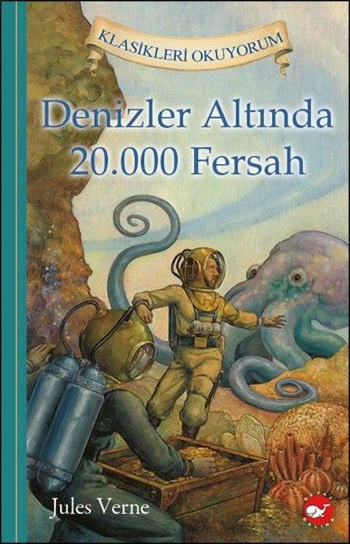 Denizler Altında 20.000 Fersah (Ciltli) - Beyaz Balina Yayınları Kitap