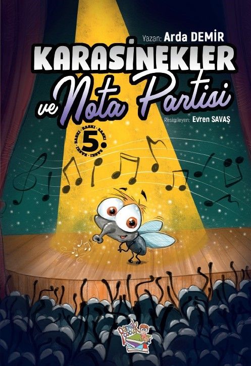 Karasinekler ve Nota Partisi - Parmak Çocuk Yayınları Kitap