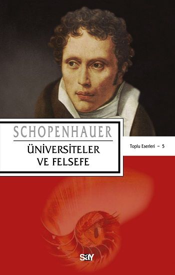 Üniversiteler ve Felsefe Arthur Schopenhauer Türkçe kitap kapağı