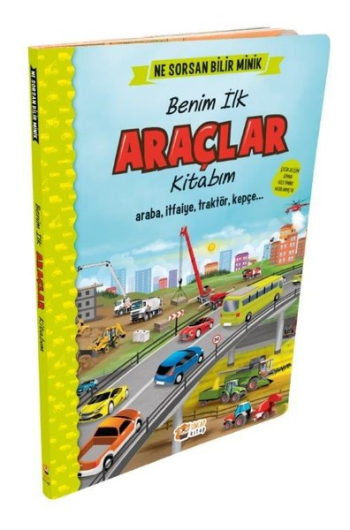 İngilizce Destekli İlk Büyük Araçlar Kitabım - Sincap Kitap Kitap