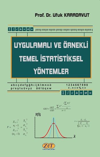 Uygulamalı ve Örnekli Temel İstatistiksel Yöntemler - Zet Yayınları Kitap