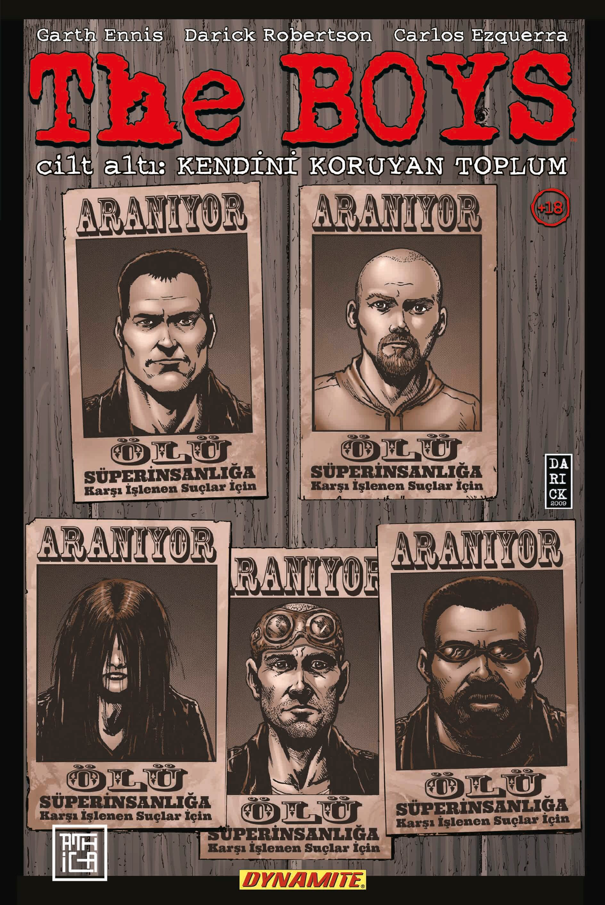 The Boys 6 – Kendini Koruyan Toplum - Athica Yayınları Kitap