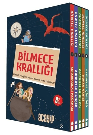 Bilmece Krallığı Kutulu Set - Acayip Kitaplar Kitap