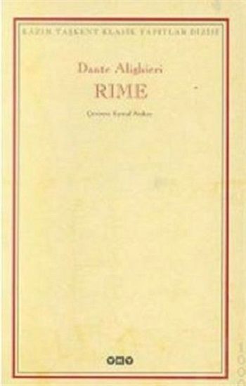 Rime Şiirler - Yapı Kredi Yayınları Kitap