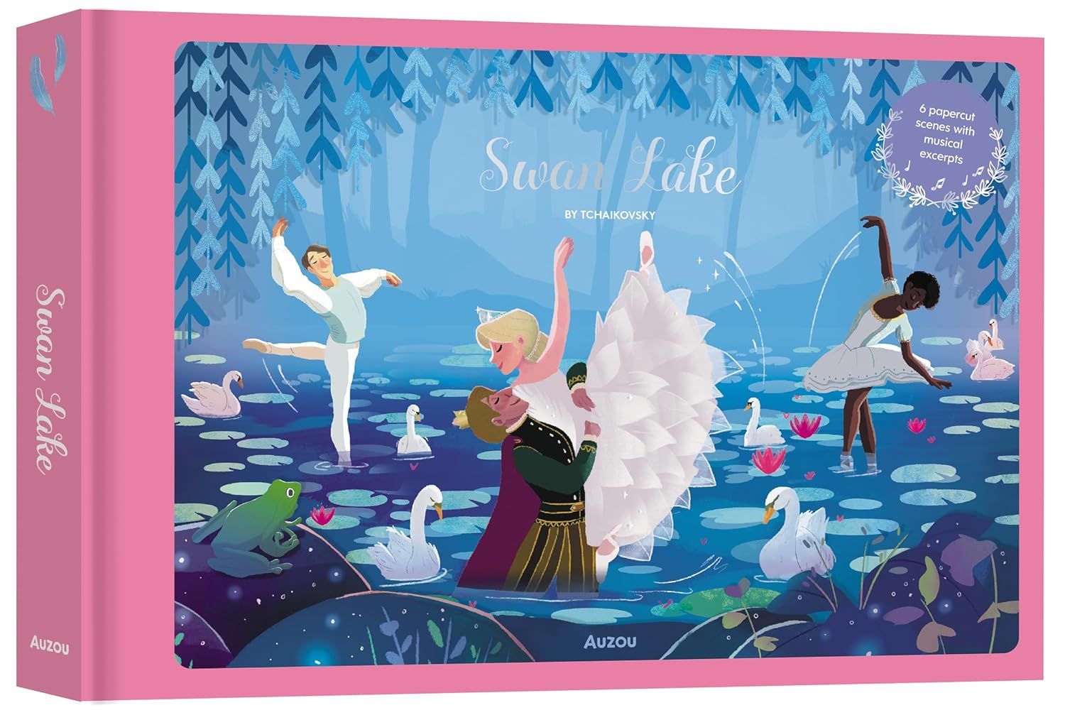 Swan Lake - Paper Theatre - Auzou Publishing Kitap