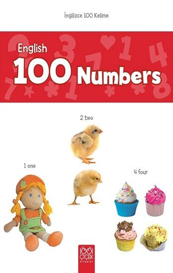 English 100 Numbers - İngilizce 100 Sayı - 1001 Çiçek Kitaplar Kitap