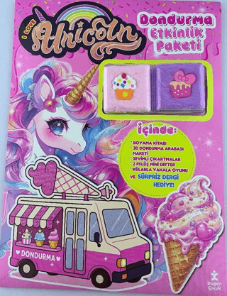 Unicorn Dondurma Etkinlik Paketi - Doğan Çocuk Kitap