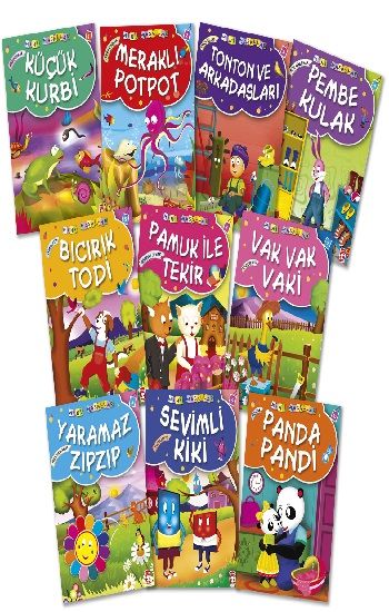 Mini Masallar 1  Set - (10 Kitap) - Timaş Çocuk Kitap