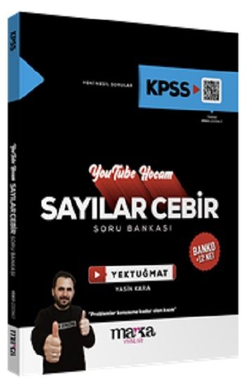2025 KPSS Youtube Hocam Sayılar Cebir Soru Bankası (Ciltli) - Marka Yayınları Kitap