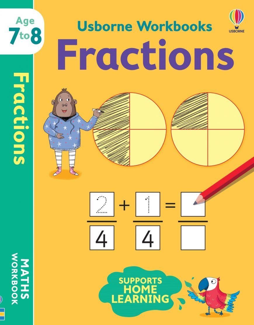Usborne Workbooks Fractions 7-8 - Usborne Publishing Kitap