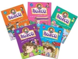 Burcu - Hikayelerle Davranış Eğitimi (5 Kitap Takım) Nurşen Şirin Türkçe çocuk kitabı kapağı