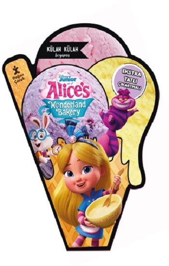 Disney Alice'in Harikalar Pastanesi - Külah Külah Boyama - Doğan Çocuk Kitap