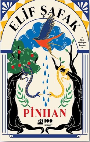 Pinhan - Elif Şafak, Türk Edebiyatı Türkçe kitap kapağı
