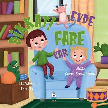 Dikkat Evde Fare Var - Luna Çocuk Yayınları Kitap