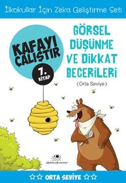 Kafayı Çalıştır 7 - Görsel Düşünme ve Dikkat Becerileri (Orta Seviye) - Uğurböceği Yayınları Kitap