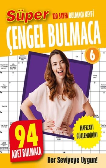 Süper Çengel Bulmaca 6 - Dokuz Yayınları Kitap