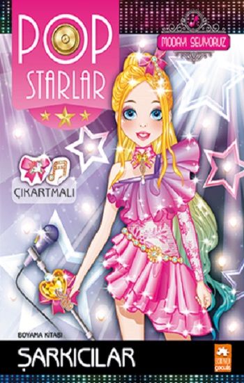 Pop Starlar Şarkıcılar - Modayı Seviyoruz - Eksik Parça Yayınları Kitap