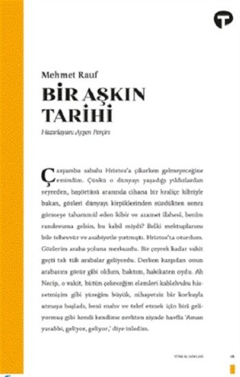 Bir Aşkın Tarihi - Turkuvaz Kitap Kitap