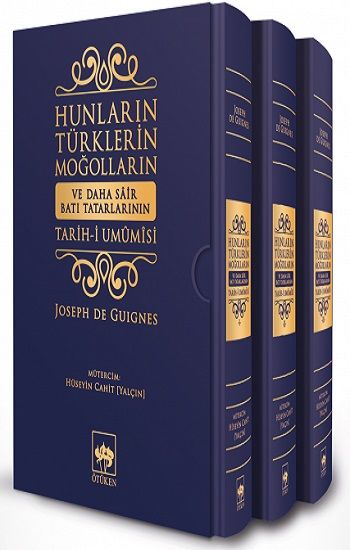 Hunların, Türklerin, Moğolların ve Daha Sair Batı Tatarlarının Tarih-i Umumisi (Ciltli) - Ötüken Neşriyat Kitap