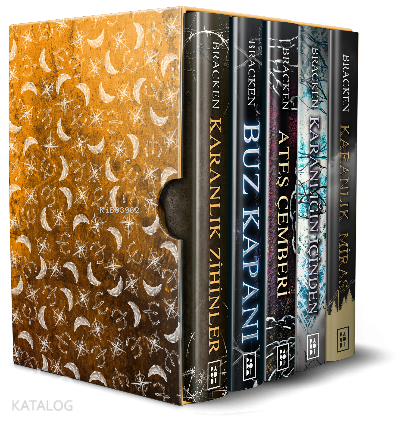 Karanlık Zihinler Serisi (5 Kitap Kutulu Set) - Parodi Yayınları Kitap