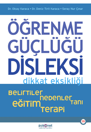 Öğrenme Güçlüğü, Disleksi, Dikkat Eksikliği - Psikonet Yayınları Kitap