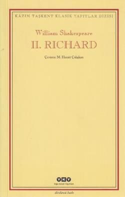 2. Richard - William Shakespeare, Fotoğraf Sinema Tiyatro Türkçe kitap kapağı