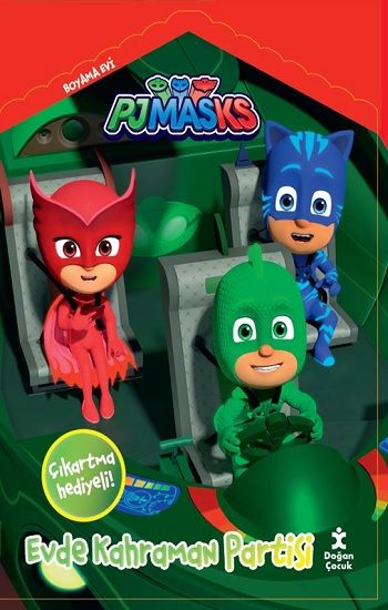 Pjmasks Boyama Evi Evde Kahraman Partisi - Doğan Çocuk Kitap