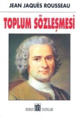 Toplum Sözleşmesi Jean Jacques Rousseau Türkçe kitap kapağı