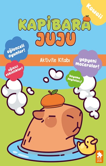 Kapibara Juju - Aktvite Kitabı - Eksik Parça Yayınları Kitap