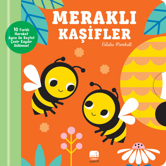 Kaydır ve Gülümse Meraklı Kaşifler (Ciltli) - Uçan Fil Yayınları Kitap