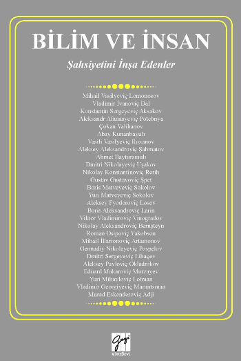Bilim Ve İnsan - Şahsiyetimi İnşa Edenler - Gazi Kitabevi Kitap