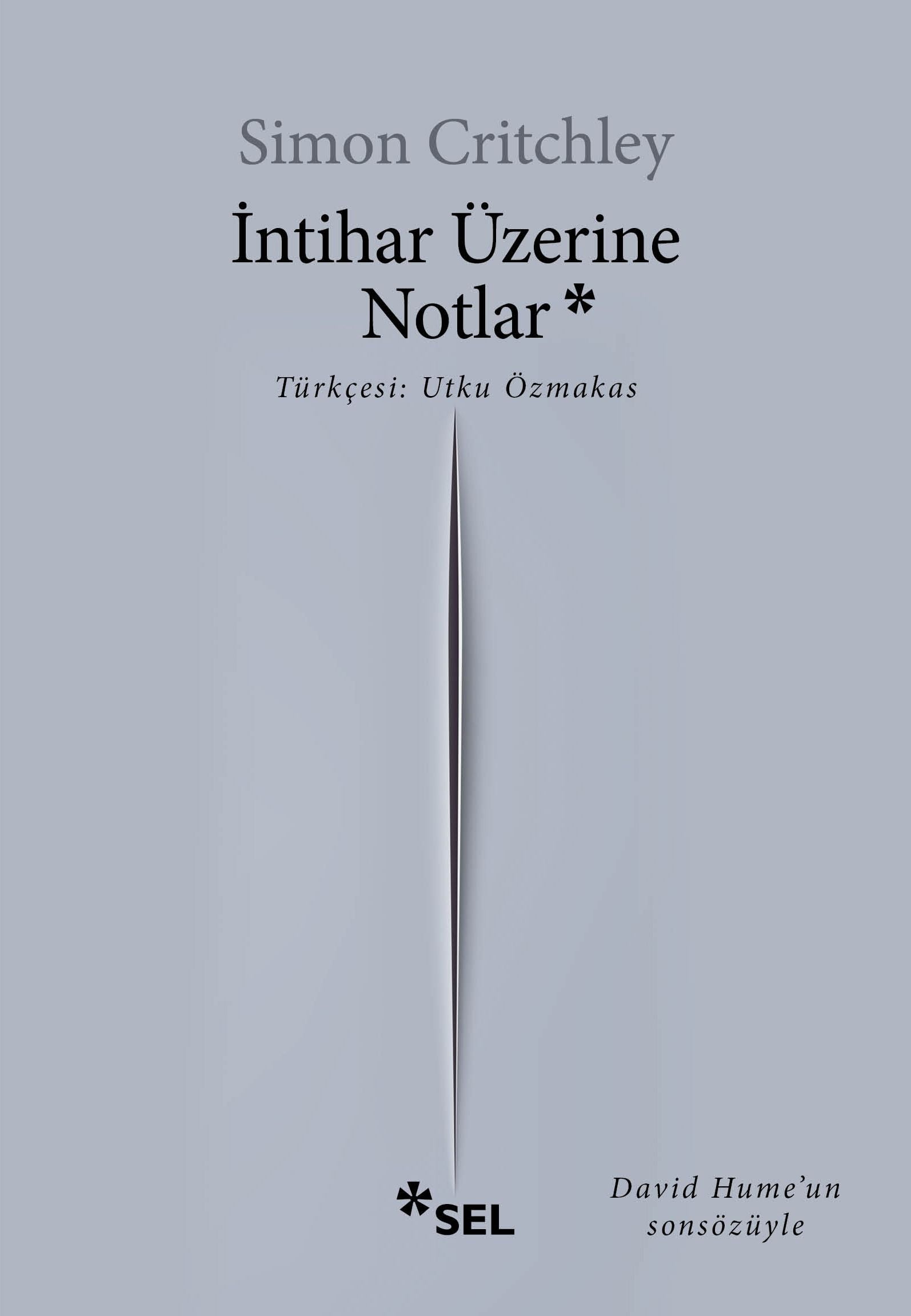 İntihar Üzerine Notlar - Sel Yayıncılık Kitap