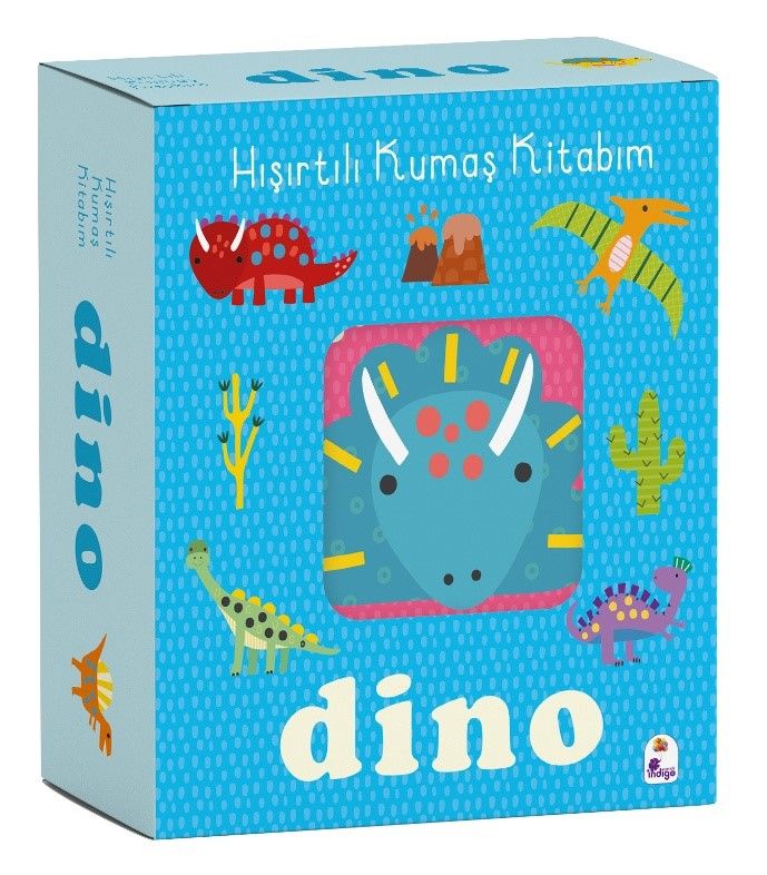 Dino - Hışırtılı Kumaş Kitabım - İndigo Çocuk Kitap
