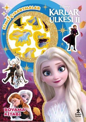 Disney Karlar Ülkesi 2 - Star Simli Çıkartmalı Boyama Kitabı - Doğan Çocuk Kitap