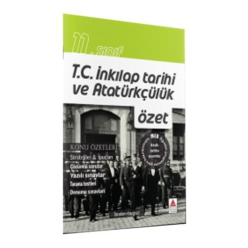 Delta 11.Sınıf Tarih Özet - Delta Kültür Yayınevi Kitap