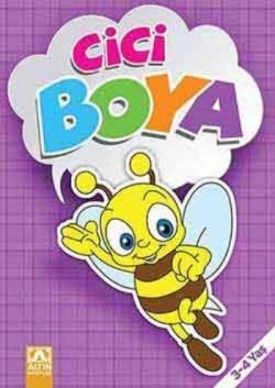 Cici Boya  (Mor) - Altın Kitaplar - Boyama ve Çocuk Kitapları Kitap