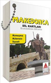 Makedonca Dil Kartları - Delta Kültür Yayınevi Kitap