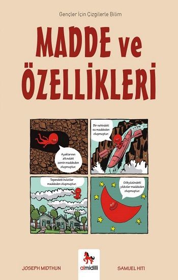 Madde ve Özellikleri - Gençler İçin Çizgilerle Bilim - Almidilli Kitap