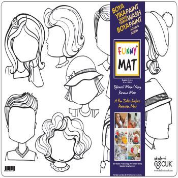 Funny Mat - Duygular - Akademi Çocuk - Funny Mat Kitap