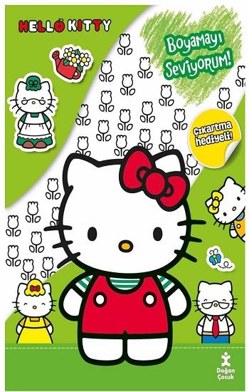 Hello Kitty Boyamayı Seviyorum - Doğan Çocuk Kitap