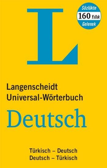 Langenscheidt Universal-Worterbuch Türkisch Türkisch-Deutsch / Deutsch-Türkisch - Altın Kitaplar - Sözlükler Kitap