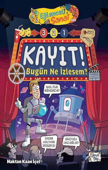 3-2-1 KAYIT! - Bugün Ne İzlesem? - Eğlenceli Bilgi Yayınları Kitap