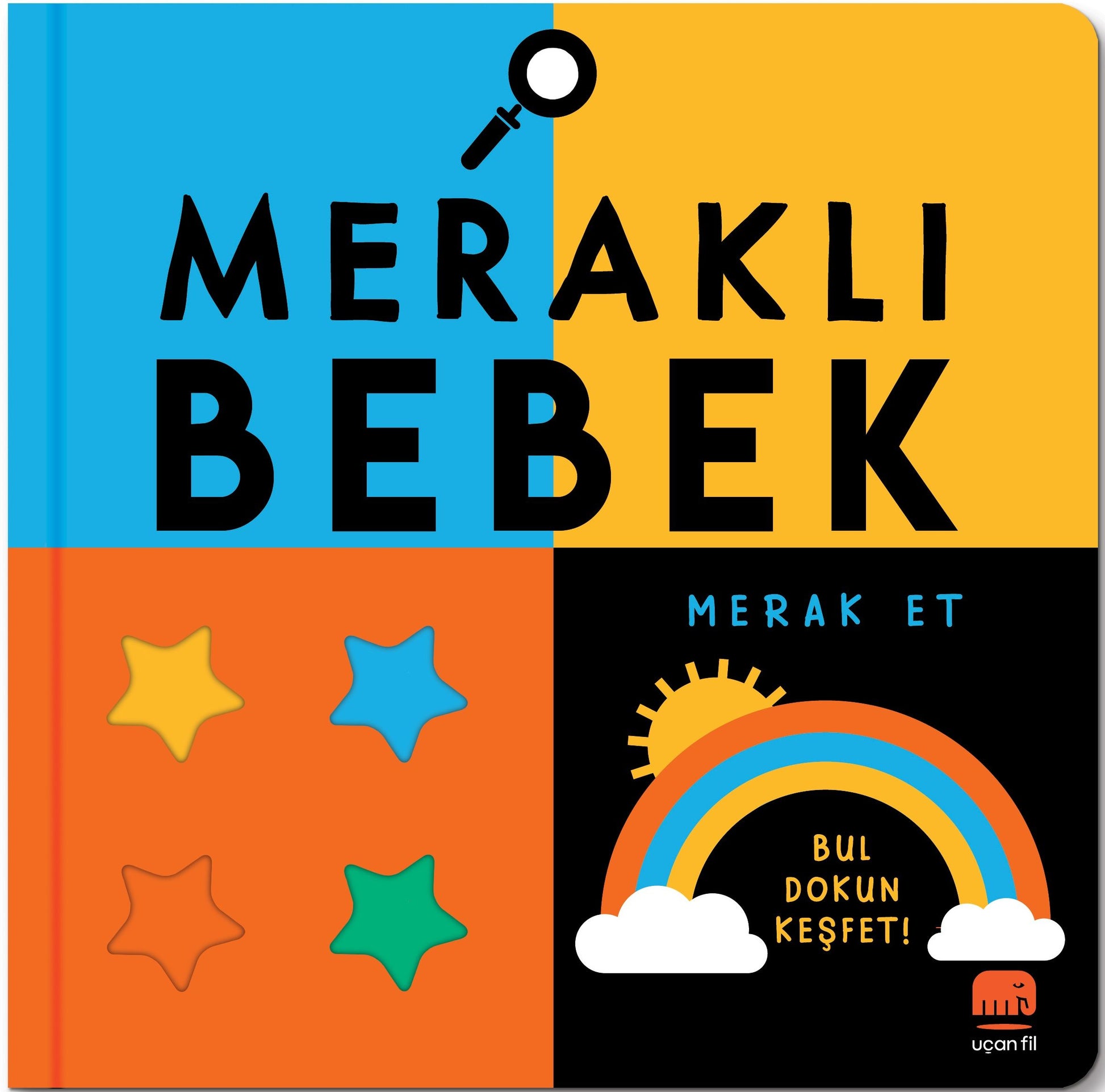 Meraklı Bebek -  Merak Et - Uçan Fil Yayınları Kitap