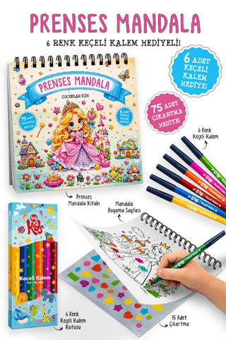 Prenses Mandala - Bigkids Yayınları Kitap
