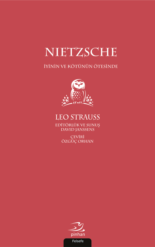 Nietzsche - İyinin ve Kötünün Ötesinde - Pinhan Yayıncılık Kitap