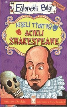 Neşeli Tiyatro Acıklı Shakespeare - Andrew Donkin, Eğlence Mizah Türkçe kitap kapağı
