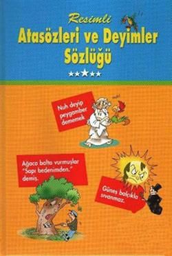 Resimli Atasözleri ve Deyimler Sözlüğü - Mehmet Hengirmen, Atasözleri Deyimler Ve Terimleri Sözlüğü Türkçe kitap kapağı