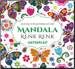 Mandala Renk Renk Hayvanlar - Evrensel İletişim Yayınları Kitap