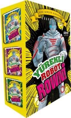 Yürekli Robot Rowni (3 Kitap Set) - Pinus Kitap Kitap